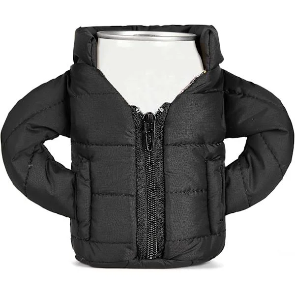 Kjølebag for bokser, ølkjølebag, drikkejakke, drikkekjøler, ølvestjakke, isolert kjølebag for 12 oz bokser, kreativ øl