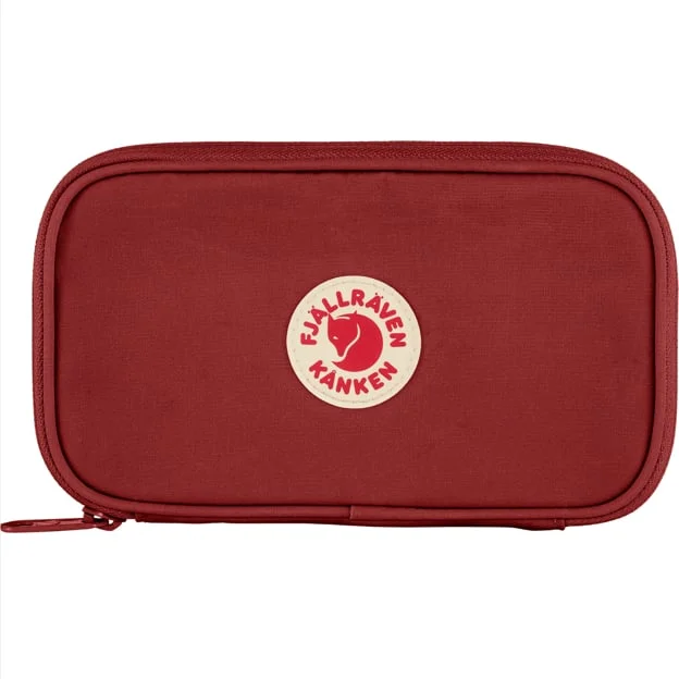 Fjällräven Kånken Travel Wallet in Ox Red, G-1000