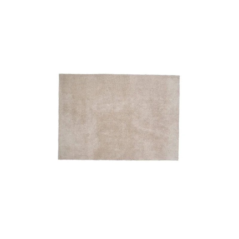 Undra Teppich, 240x170cm in Beige, eleganter Hochflor-Stil für das Wohnzimmer, einfarbiges Design für ein gemütliches Zuhause und Ambiente.