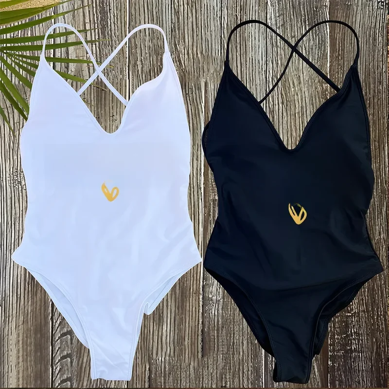 AliExpress - Sexy gepolsterter einteiliger Badeanzug für Damen, Team-Braut-Bademode, Bikini, Sommer-Badeanzug, Übergröße, Strandmode, 