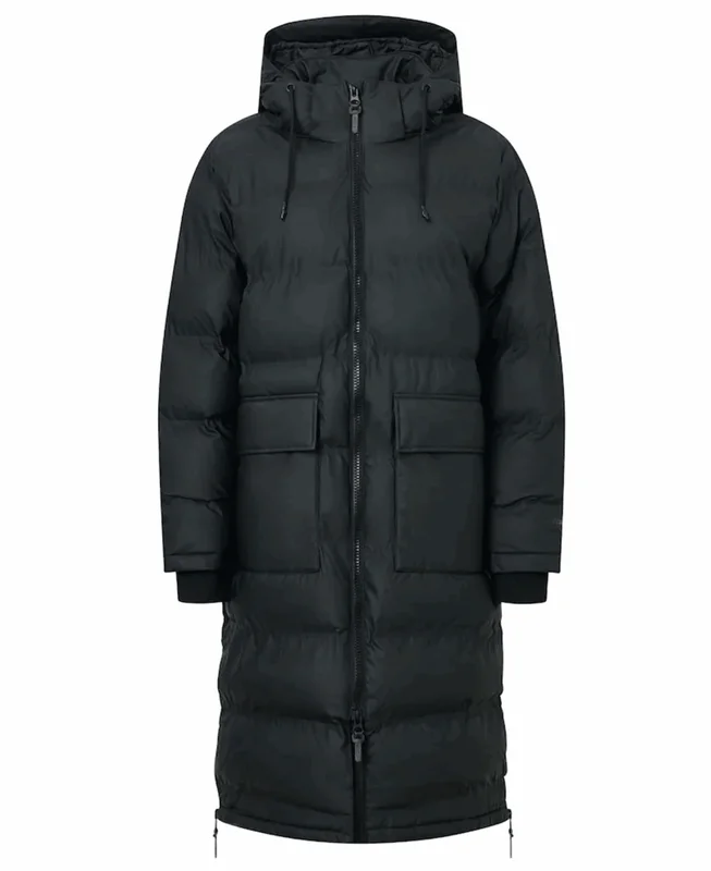 Tretorn Shelter Pu Coat Jet Black