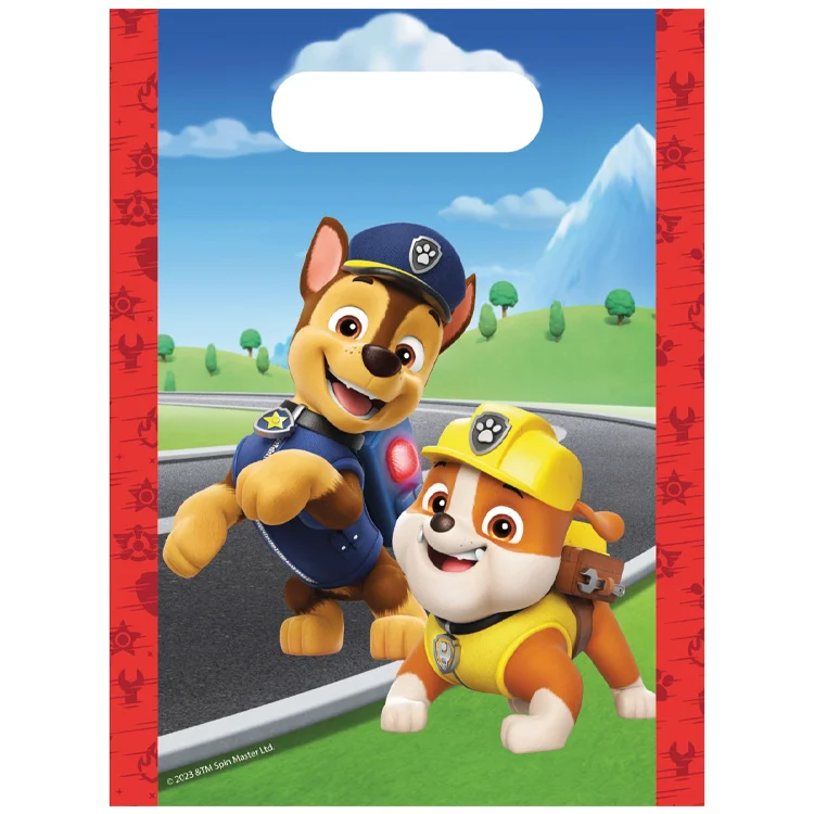 Paw Patrol Räddningshjältarna Papperspåse 4-pack - Paw Patrol Kalas Dekoration - Kalaslagret.se
