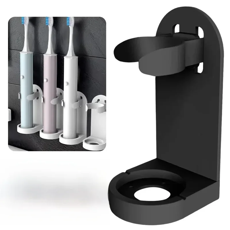 AliExpress - Aan de muur gemonteerde elektrische tandenborstelhouder Plastic tandhaak Scheermesrek Opslagruimte Plank Badkamer Woonaccessoires 