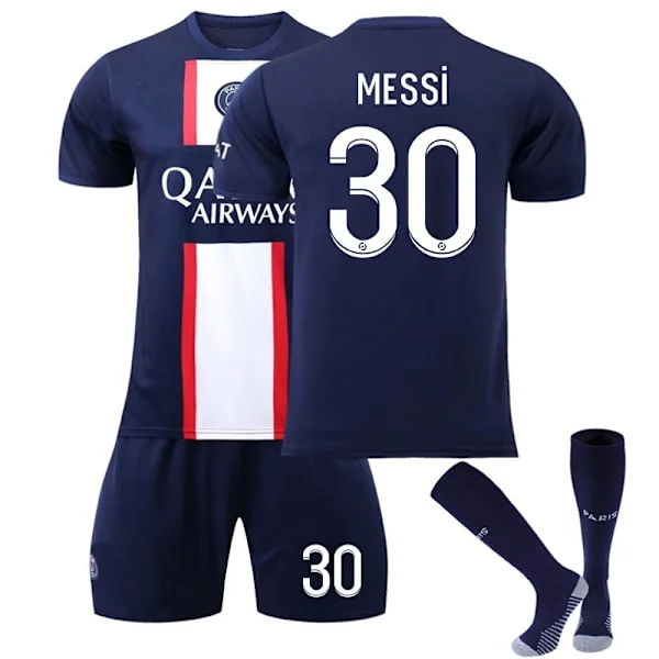 22-23 Paris Saint-Germain Messi pelipaita nro 30 pelipaita sukilla lapsille ja aikuisille