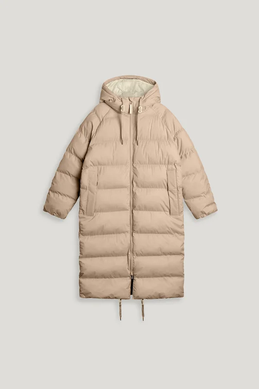 Tretorn Artic Puffer Parka — Vattentät Jacka Dam — Beige | Ytterkläder, Gummistövlar, Jackor & Regnkläder för Dam, Herr & Barn