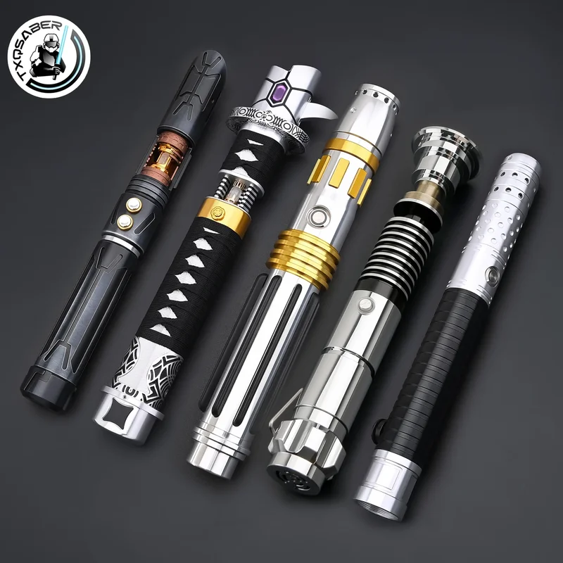 AliExpress - TXQSABER Leerer Griff aus Aluminiumlegierung ohne Klinge für Windu-SE Dark Katana Ronin-SE Anakin-SE Cal-SE Relic Hunter 30 Arten von 