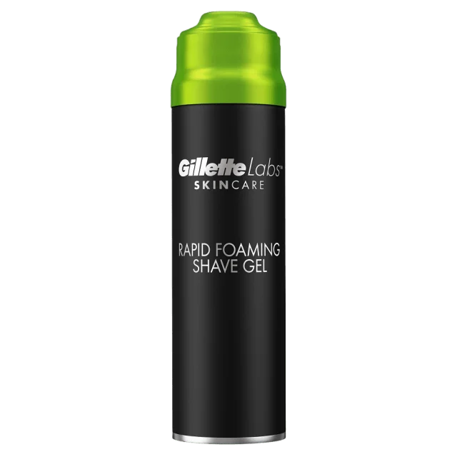 Gillette Rapid Foaming Rakgel Rakning Herr Svart 198ML