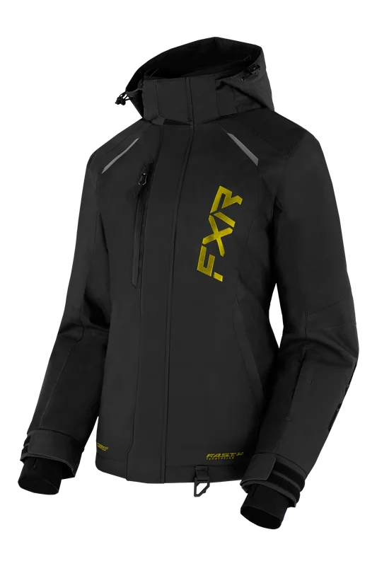 FXR Pulse Snow Jacket Women Black/Gold 6