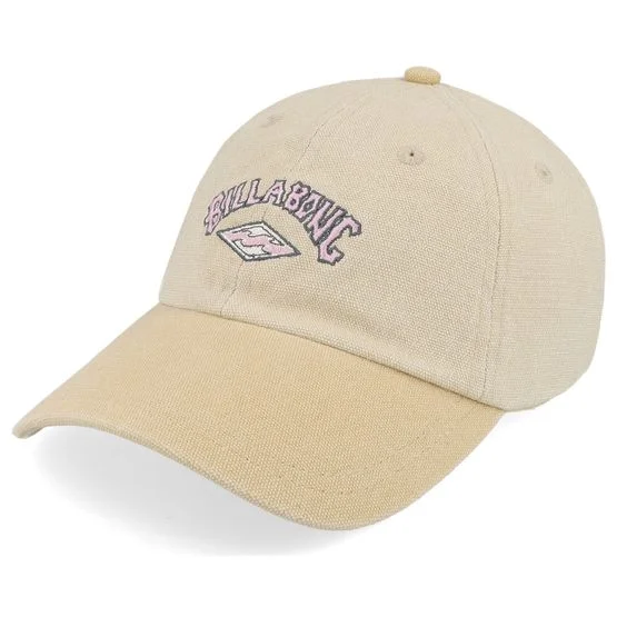 Billabong - Beige unconstructed Caps - Work It Out Cap Multi Dad Cap @ Hatstore