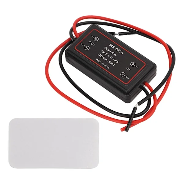 Car LED Marker Pilot Taillight Control IP65 Waterproof Red 18AWG for Cars SUVs Vans Trucks Trailers