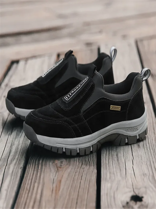 AliExpress - Rutschfeste, lässige Sportschuhe für Herren, verschleißfeste Wanderschuhe, Outdoor, 2025, modische, bequeme, flache Wanderschuhe für 