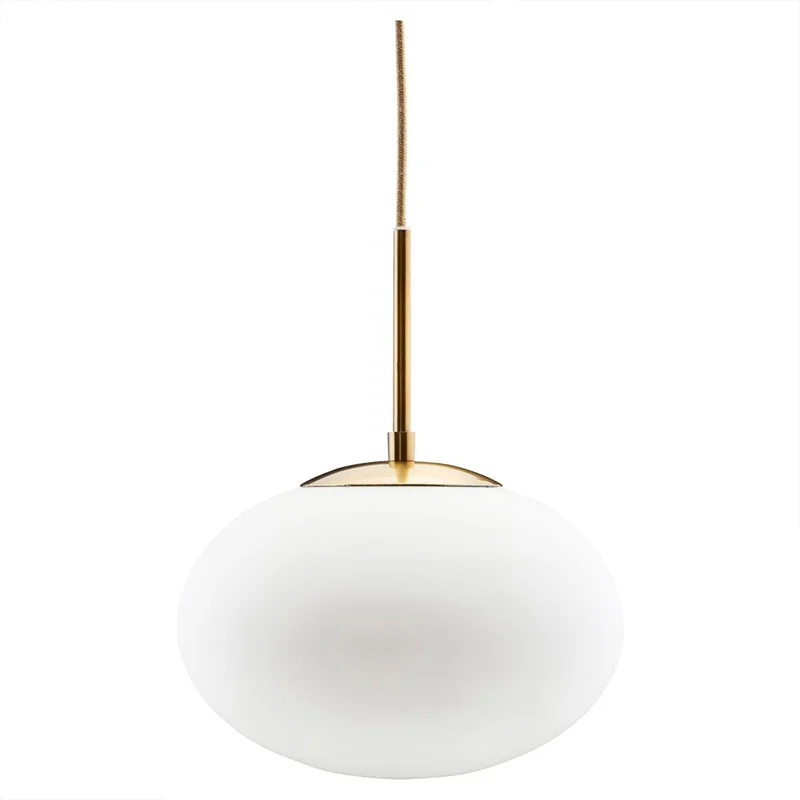 House doctor Opal lampe 30 cm, hvid | KitchenOne