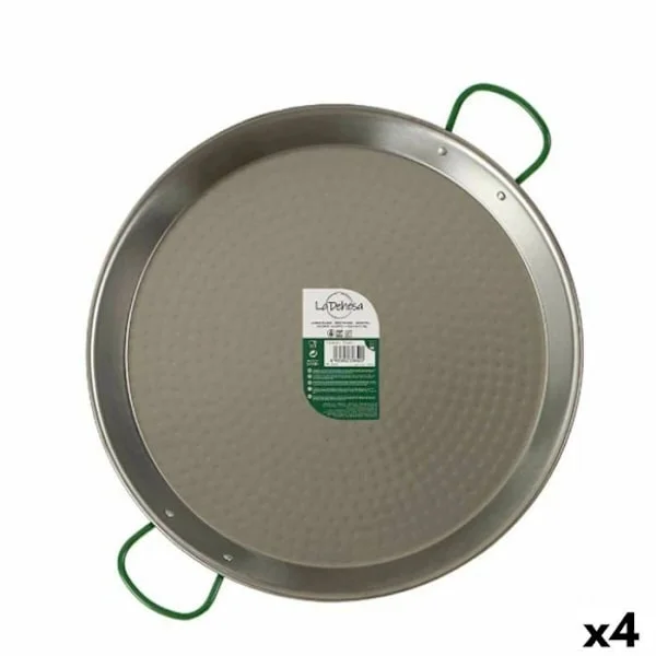 Kiillotettu teräspannu - Ø 50 cm - 4 kappaletta - Kiillotettu teräs - S3624469 - 63.5x50.5x10.5 cm