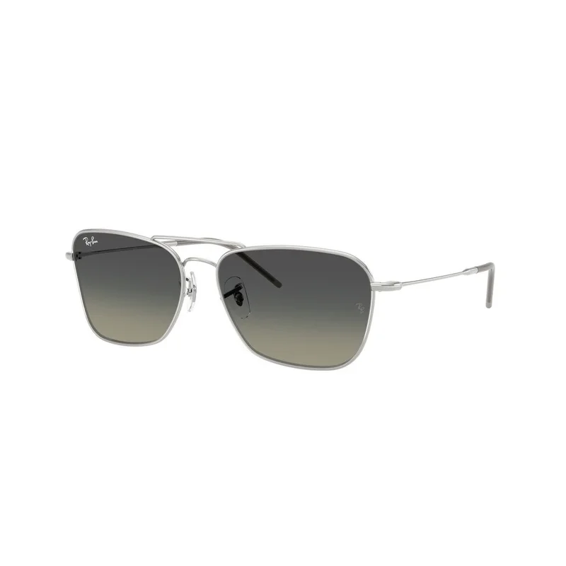 Ray-Ban Caravan Reverse -Aurinkolasit - Silver Rectangular - Ray-Ban RBR0102S 003/11 5815