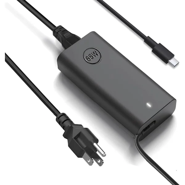 2025 Senaste Modell Nya 65W USB C Laptop Laddare för Dell Laptop Laddare, Dell USB C Laddare för Dell Latitude 3340 3440 3540 5420 5