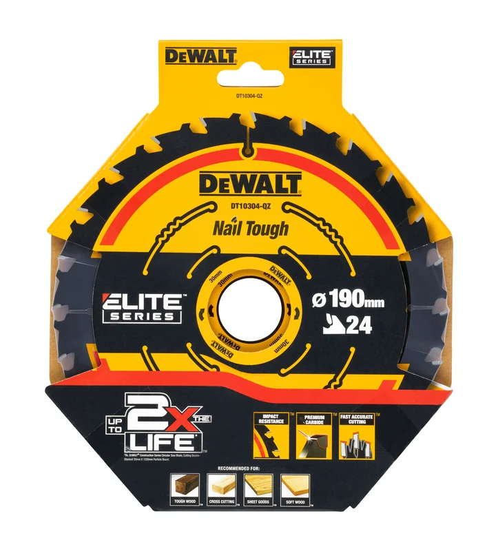 Dewalt DT10304 Sirkelsagblad 24T, Maskintilbehør & forbruk