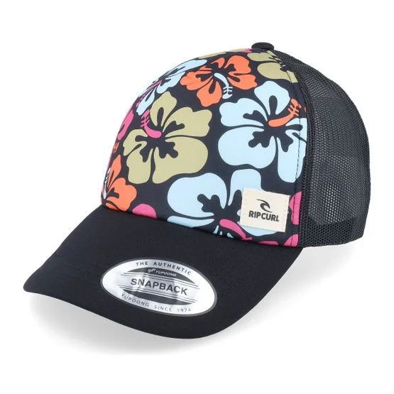 Rip Curl - Noir trucker Casquette - Mixed Black Trucker @ Hatstore