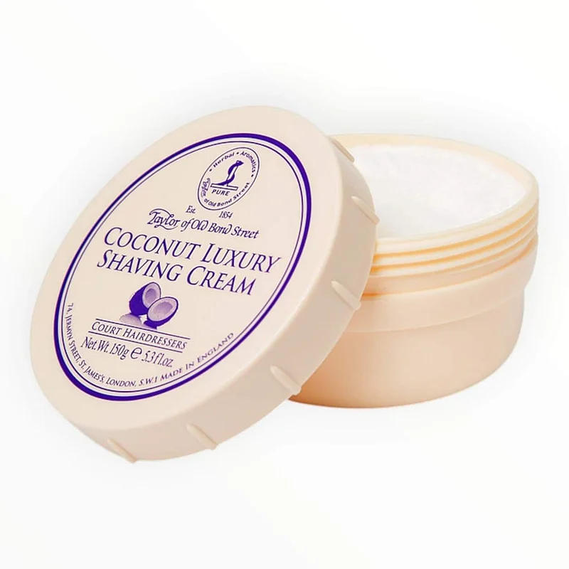 Taylor Of Old Bond Street Barbercreme 150 g Kokos, Mænd, Skincare, Hårfjerning