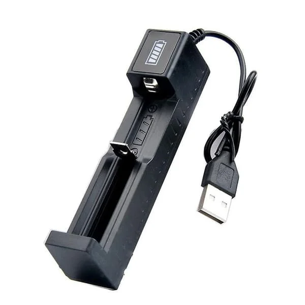 18650 Batterilader Universal 3.7V Oppladbart Li-ion Batteri For