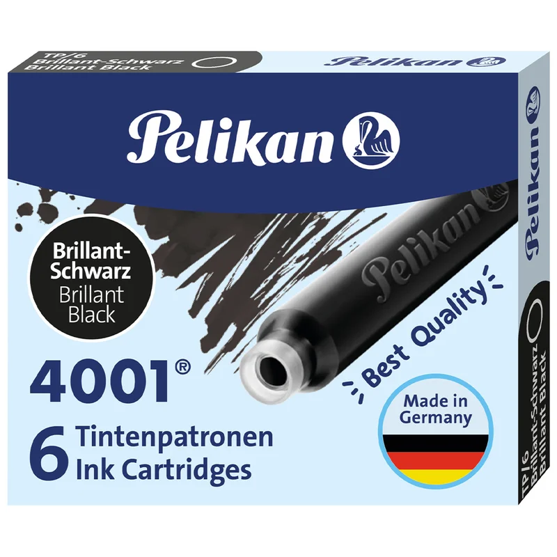 Pelikan Fountain pen refills 6-pack violet