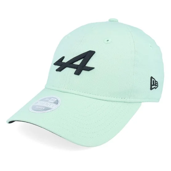 New Era - Verde unconstructed Gorra - Alpine F1 25 Women Seasonal 9TWENTY Peppermint Green Dad Cap @ Hatstore