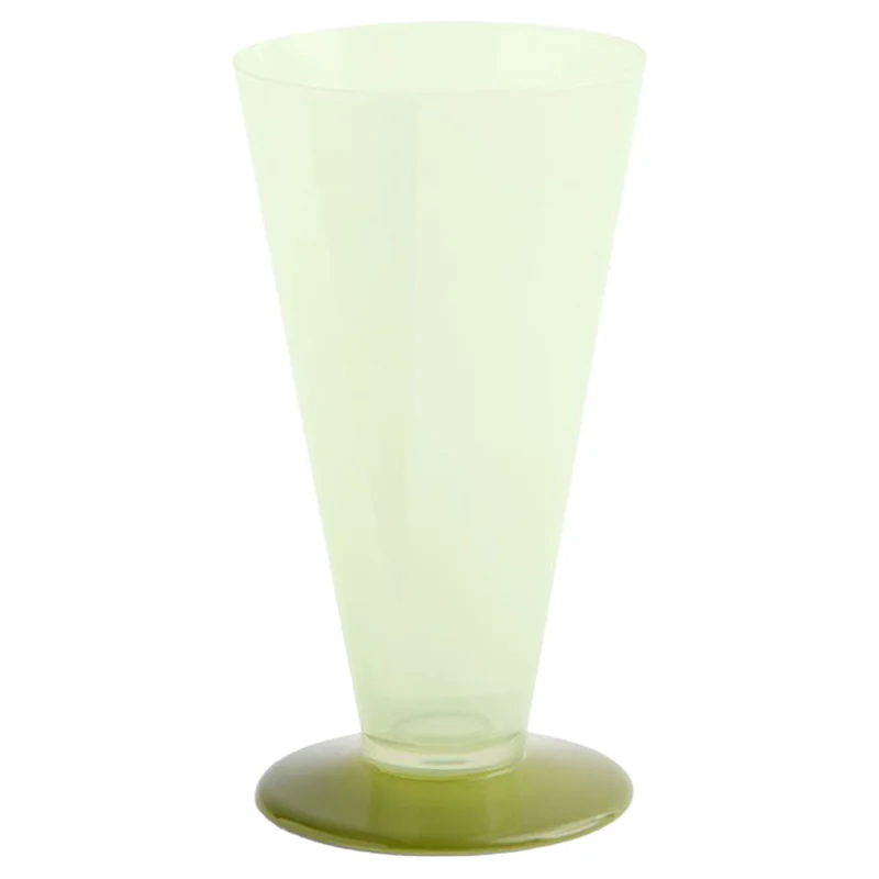 Hay Conocal vase small, lysgrøn/mørk lime - Lysegrøn/mørk lime | KitchenOne