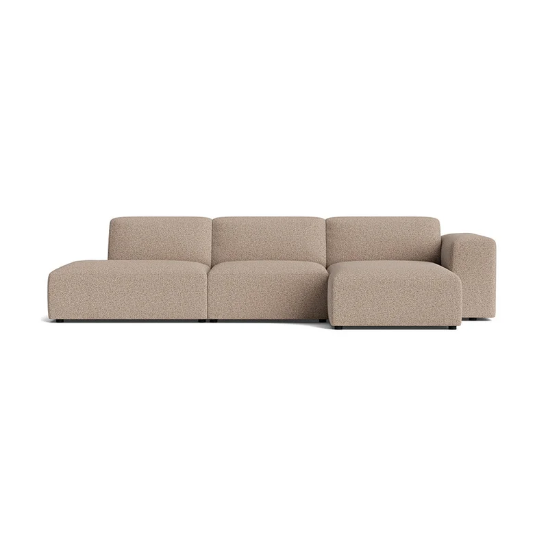 Soma chaiselong sofa, højrevendt | Open end - Puente Greige - 336x147x75 - Sofa, chaiselong