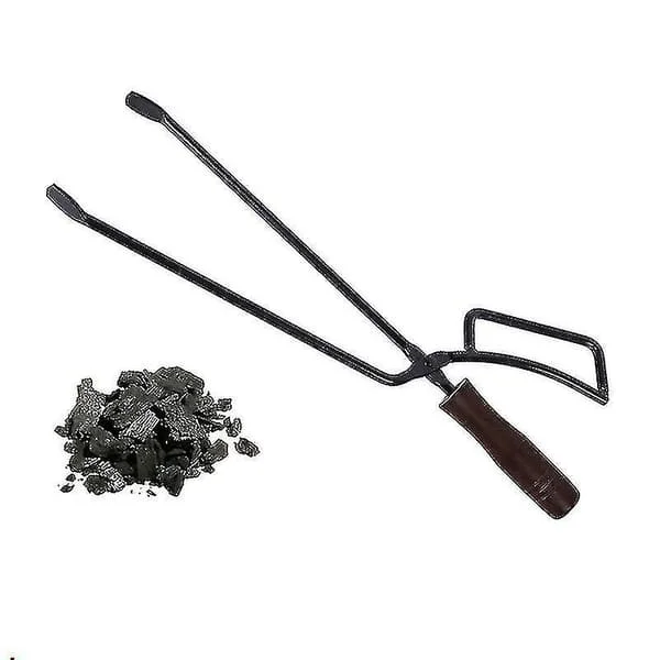 40 cm Kraftige vedklyper Vedklyper Peistilbehør Peissett Anti-skålding Lange vedklyper Vedklyper Vedklyper For