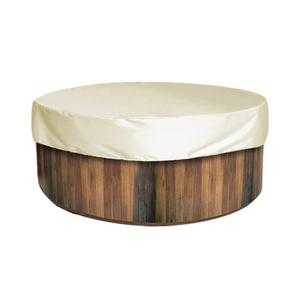 Rundt Spabad Cover UV-bestandigt Spabad Covers Udendørs Spa Spabad Covers