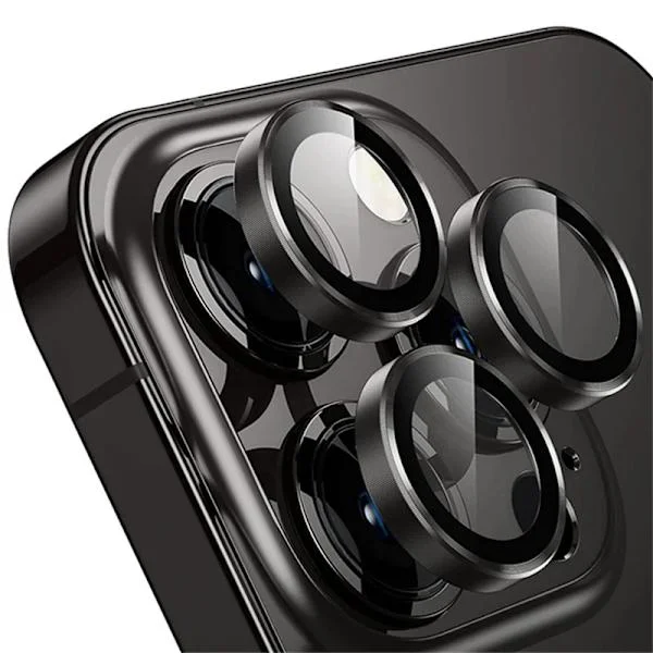 Metall Kameraskydd kompatibelt med IPhone 16 15 11 12 13 14 Pro Max 16 15 Plus Diamantring Lins Glas kompatibelt med Iphone 16 Pro Max Tillbehör