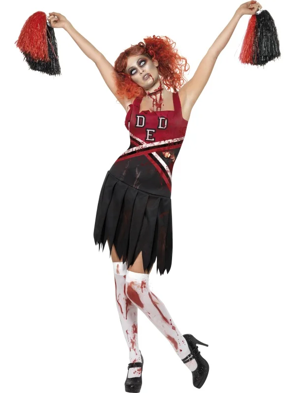 Highschool Cheerleader-kostume Horror M