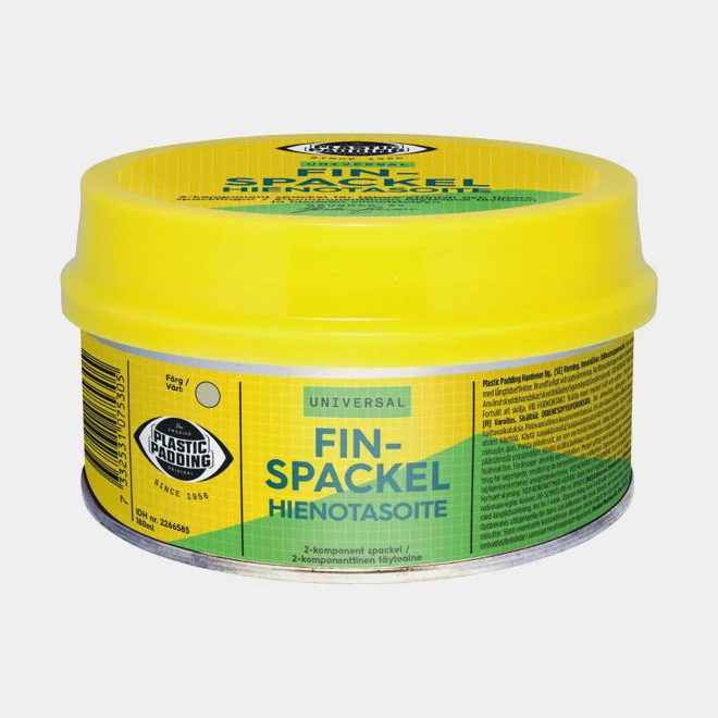 Glasfiber- & metallspackel Plastic Padding Finspackel, 180 ml