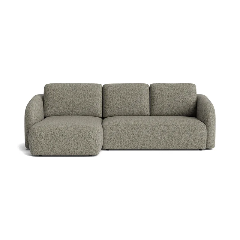 Savona chaiselong sovesofa, venstrevendt | opbevaring - Puente Grøn - 270x154x94 - Sofa, sovesofa, chaiselong