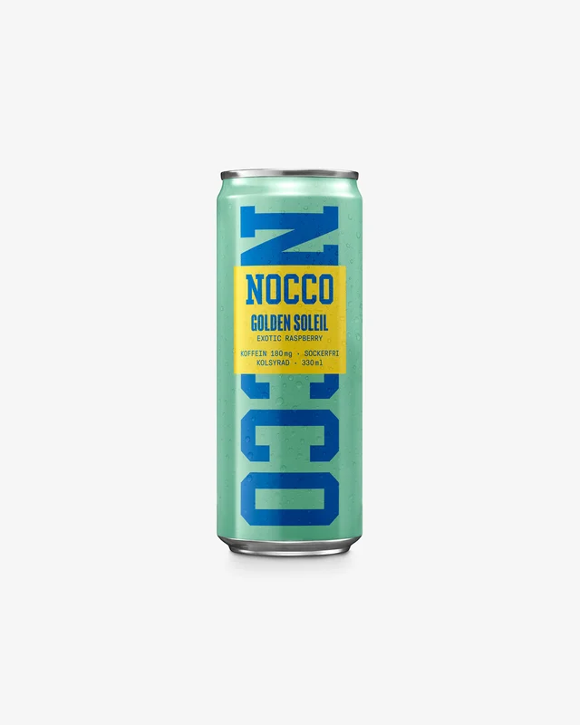 24 x NOCCO BCAA Flak 24-pack Golden Soleil 330 ml