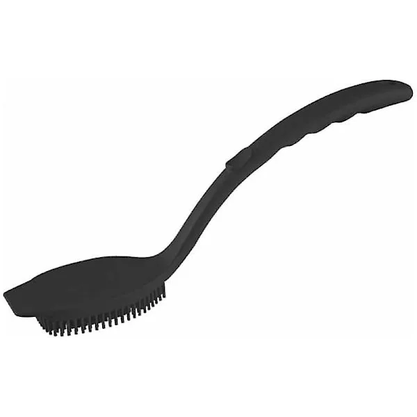 Silikondiskborste - Diskborste - Diskborste - Skurborste - Wokborste - Skurborste - För kök, hem, grill - Svart-