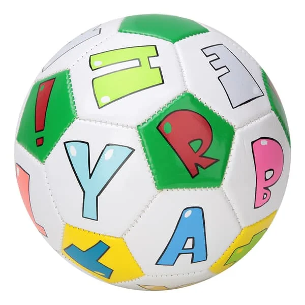 Barne Utendørs Lek Trening Størrelse #2 Fotball Barn Sport Kamp Fotball 13cm/5.1inch Bokstav