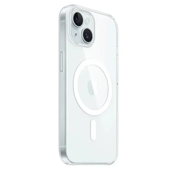 Magnetiskt genomskinligt skal för iPhone 16 15 14 13 Pro Max Plus mini Funda för Magsafe genomskinligt skal iphone13 mini