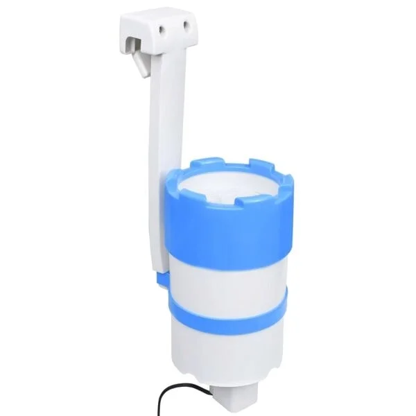 vidaXL Bräddavlopp till pool med pump och adapter 16 cm plast