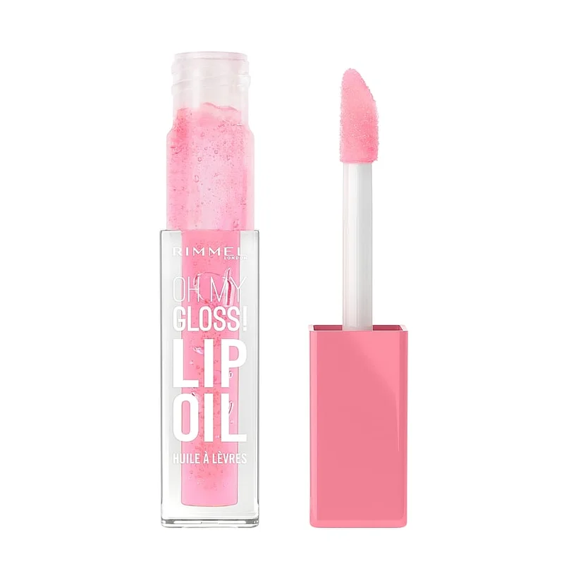 Rimmel Oh My Gloss! Lip Oil, Lip Gloss Pink Flush, Makeup, Læber, Lip Oil