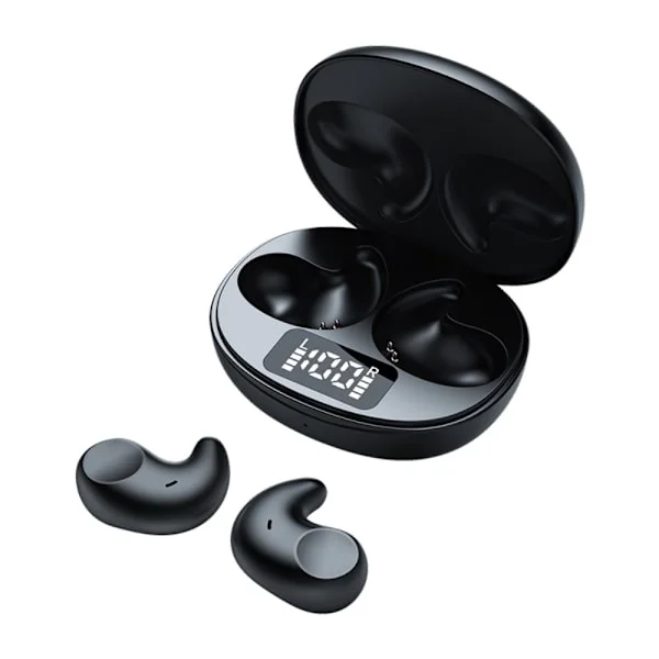 In-ear för att sova med Sömnhörlurar Bluetooth-hörlurar - Svart Svart