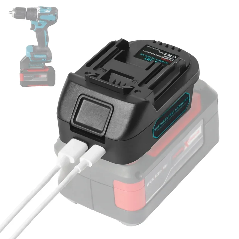 AliExpress - Adapter für EINHELL 18V für XChang Ozito Akku für Makita 18V LXT Werkzeuggebrauch, ersetzt BL1840 BL1850 -PD22.5W QC 3.0 im Lieferumfang 