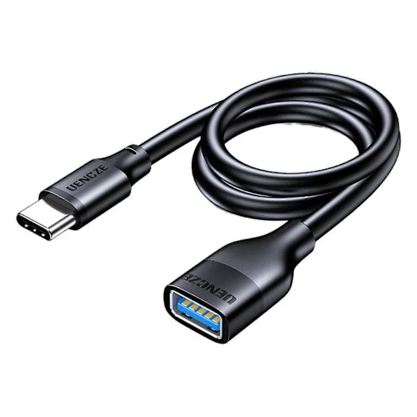 USB C - USB 3.0 OTG-kaapeli puhelinlevylle S24 S23 ja muille USB C -laitteille Tehokas virtalähde datakaapeli 1,5 m