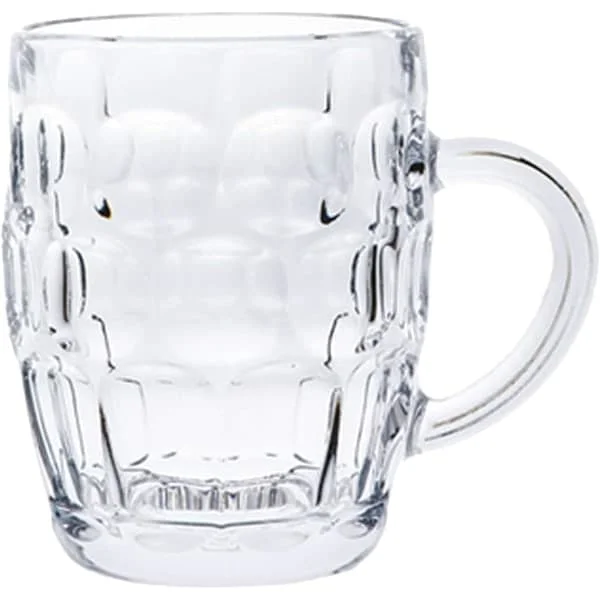 Klassisk ølseidel i pintstil, glasskanne, gammel pubbar, bar, stop, håndtak, utsparing 1200ml 1200ml