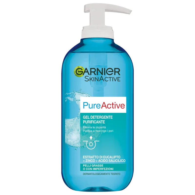 Garnier Detergenza Pure Active Gel Detergente - Gel detergente viso