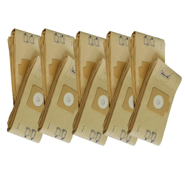 10-pack Mikrofiberdammsugarpåsar Kompatibla med Nilfisk GD930 Dammsugare, Hög Filtrering och Kapacitet