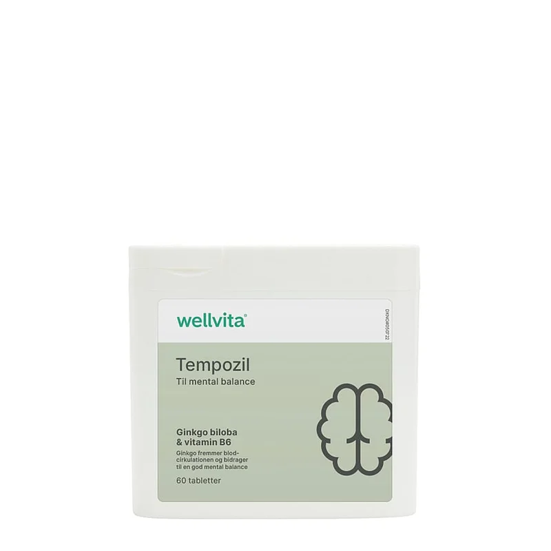 Wellvita Tempozil 60 tabl, Helse & Madvarer, Hjerte & Kredsløb, Kredsløb