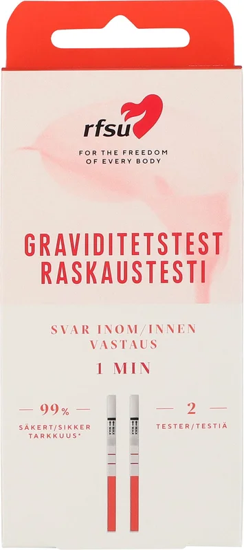 RFSU Graviditetstest Strips, Børn & Forældre, Graviditet & Efterfødsel, Graviditetstest