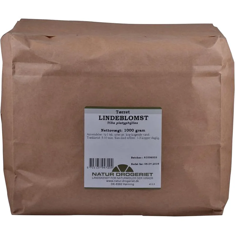 Natur Drogeriet Lindeblomst 1000 g, Helse & Madvarer, Madvarer, Krydderier