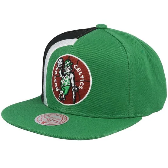 Mitchell & Ness - NBA Grønn snapback Caps - Boston Celtics Retroline Green Snapback @ Hatstore