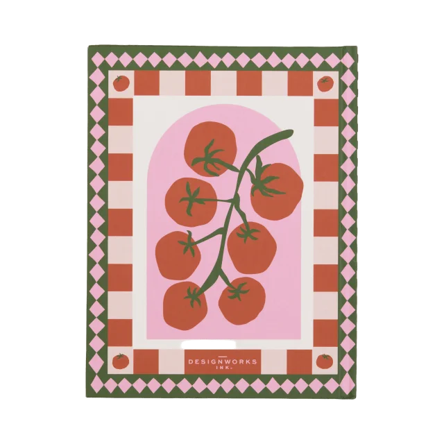 DesignWorks Ink Skrivbok A5 Adopo - Tomatoe Kontor & papper Unisex ONESIZE